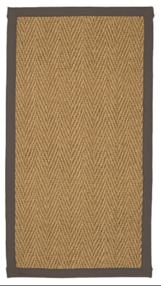 Grey Herringbone Rug
