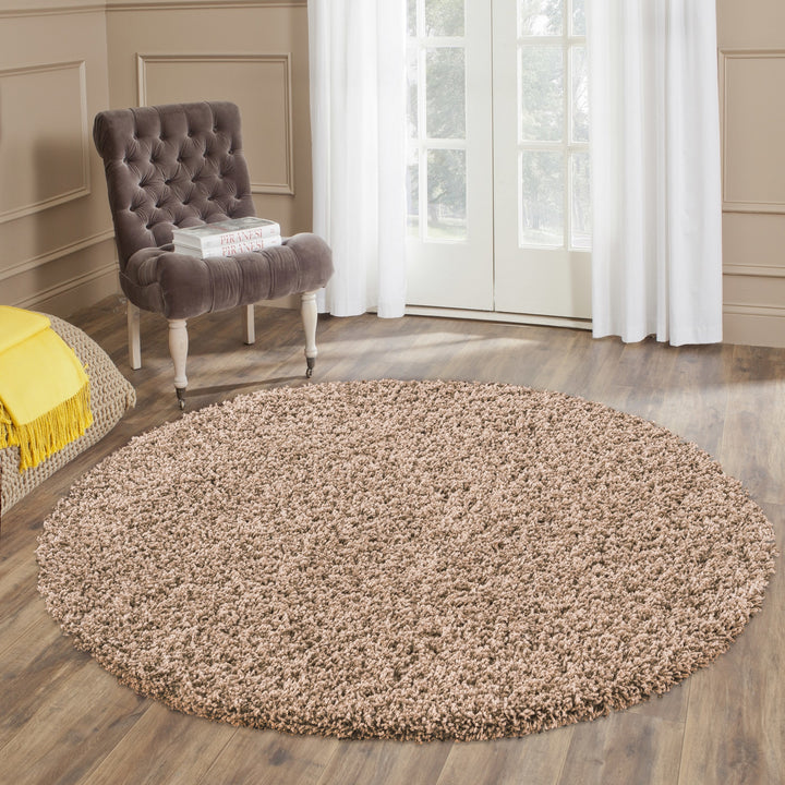 Veloria Round Beige Rug