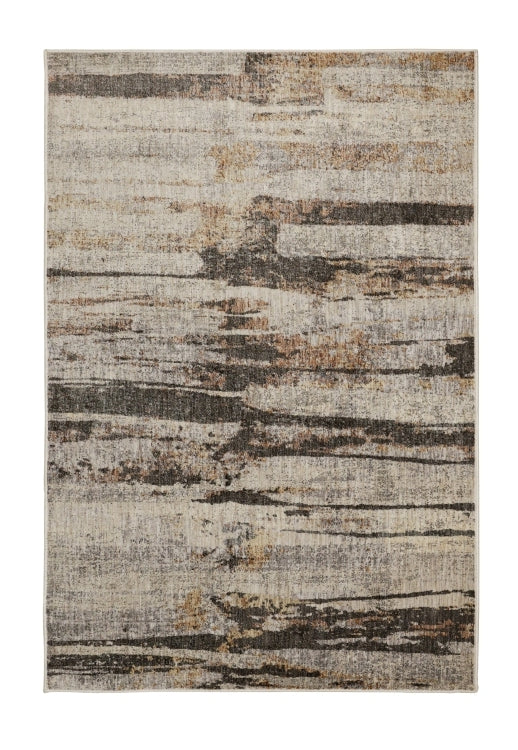 Abstract Modern Polyester Rug
