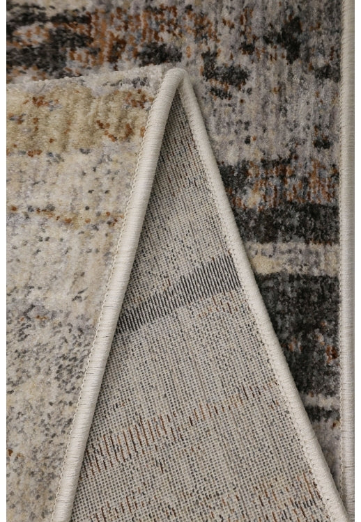 Abstract Modern Polyester Rug