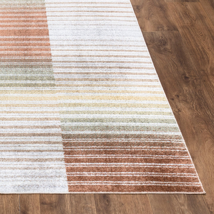 Striata Brown Rug