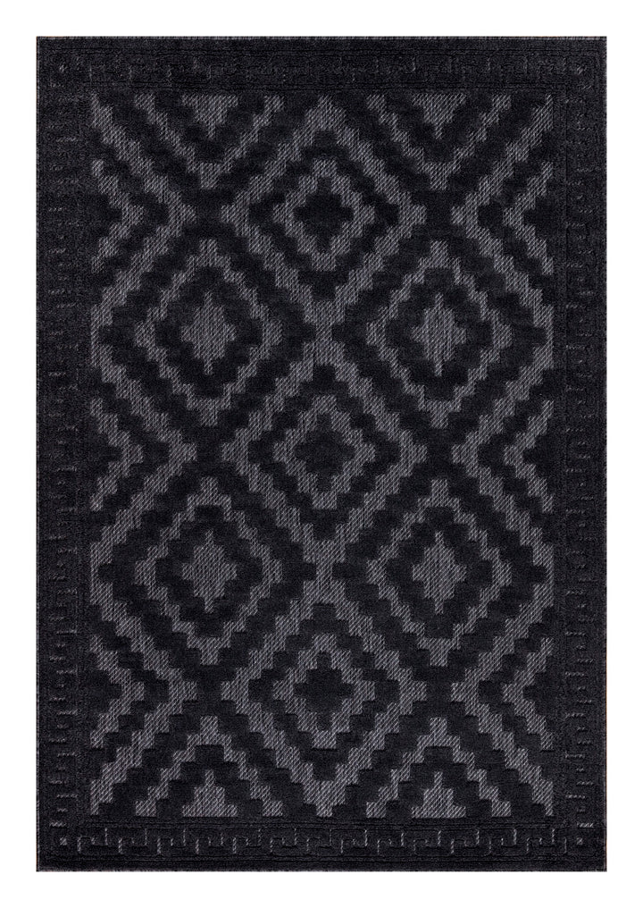 Nordura Washable Rug – Anthracite
