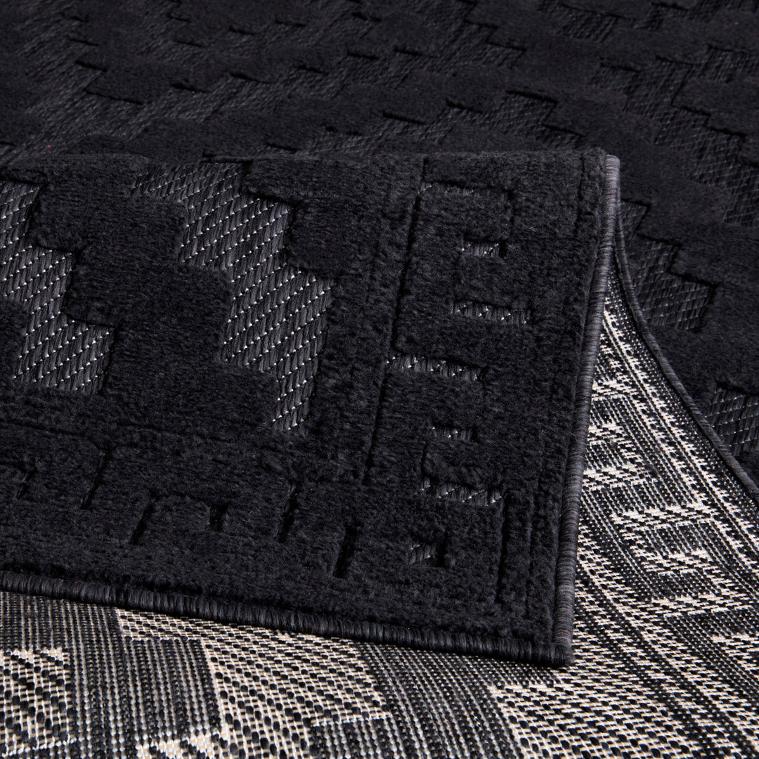 Nordura Washable Rug – Anthracite