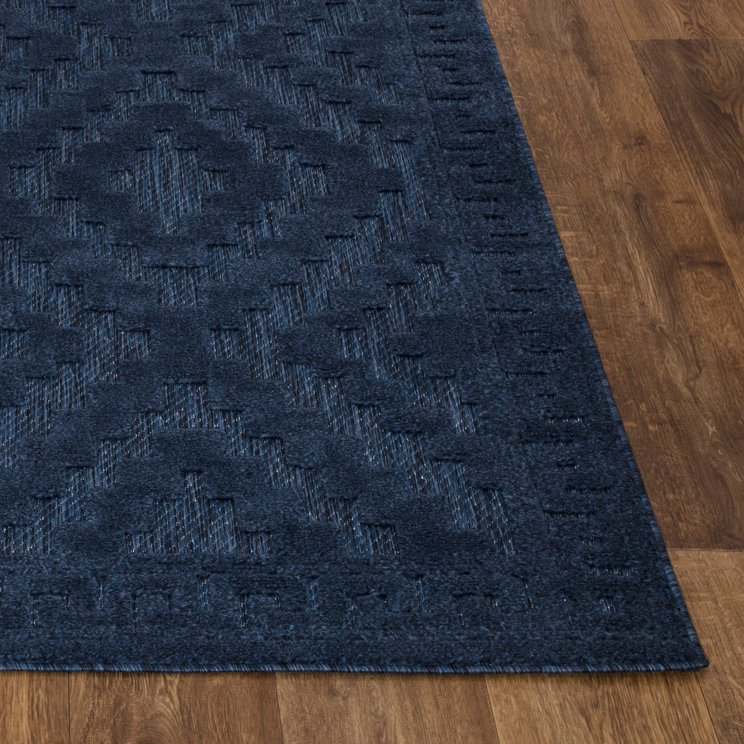 Nordura Washable Rug – Blue