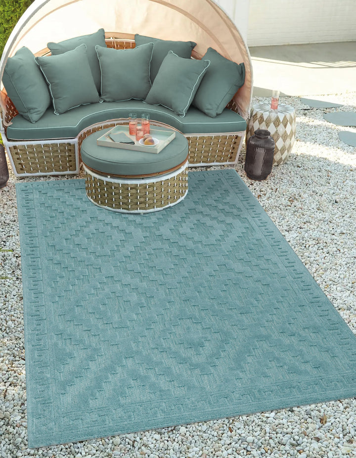 Nordura Washable Rug – Emerald