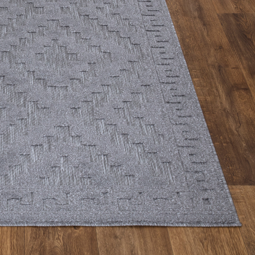 Nordura Washable Rug – Grey