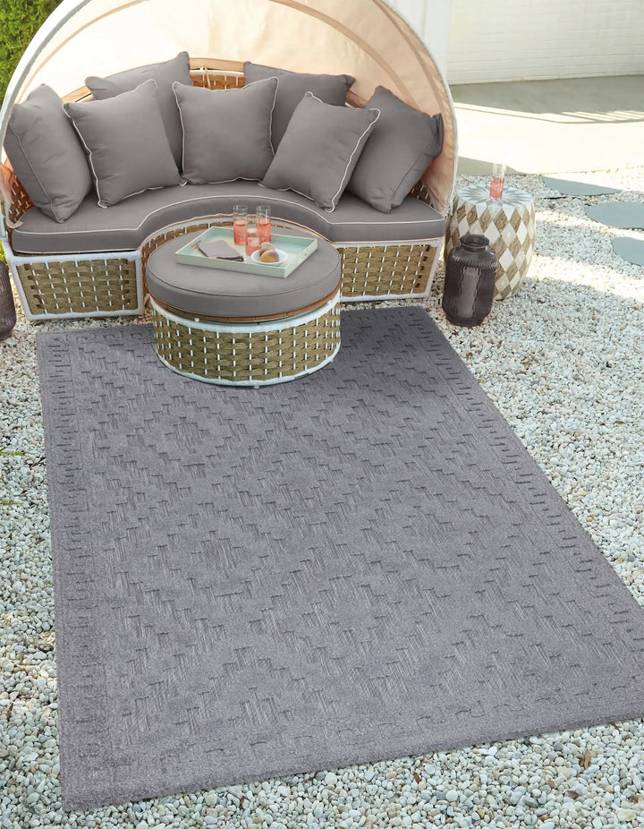 Nordura Washable Rug – Grey