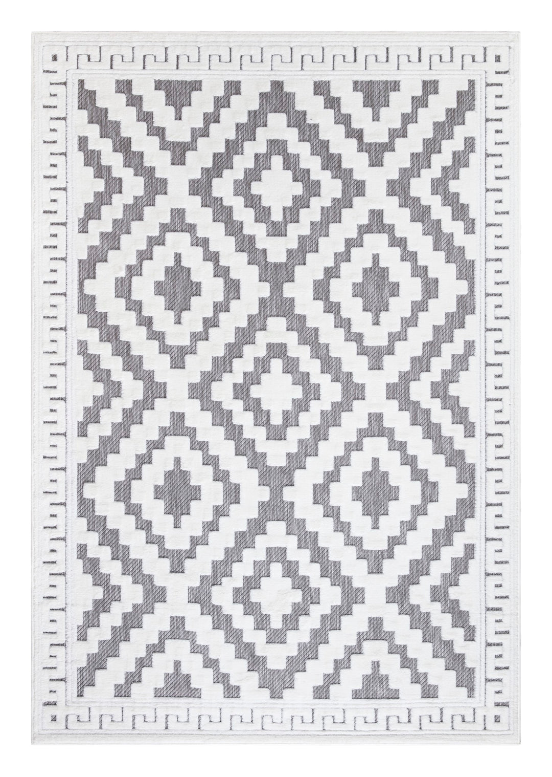 Nordura Washable Rug – Grey-Cream