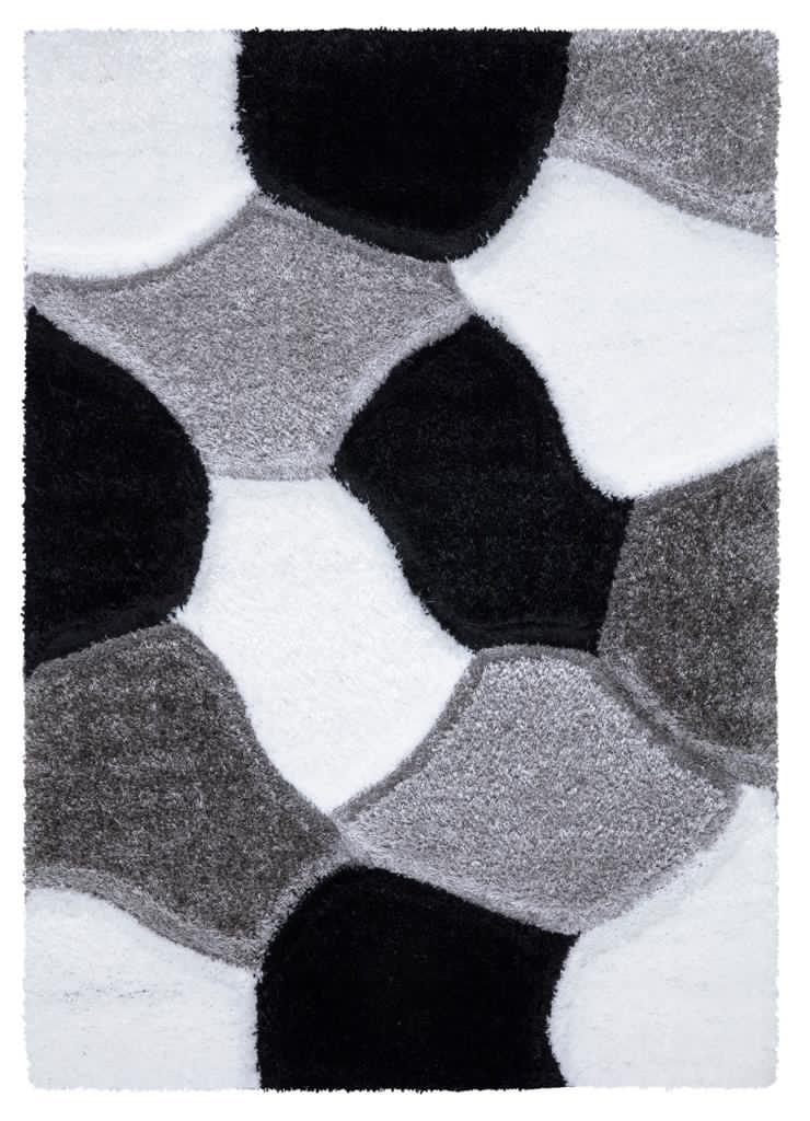 Tessura Black-White Rug