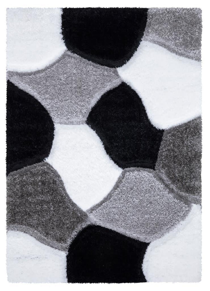 Tessura Black-White Rug