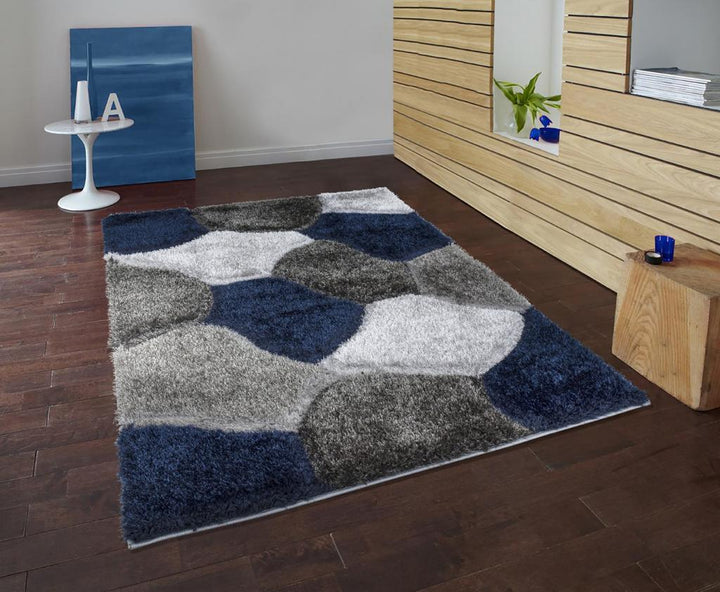 Tessura Blue-Grey Rug