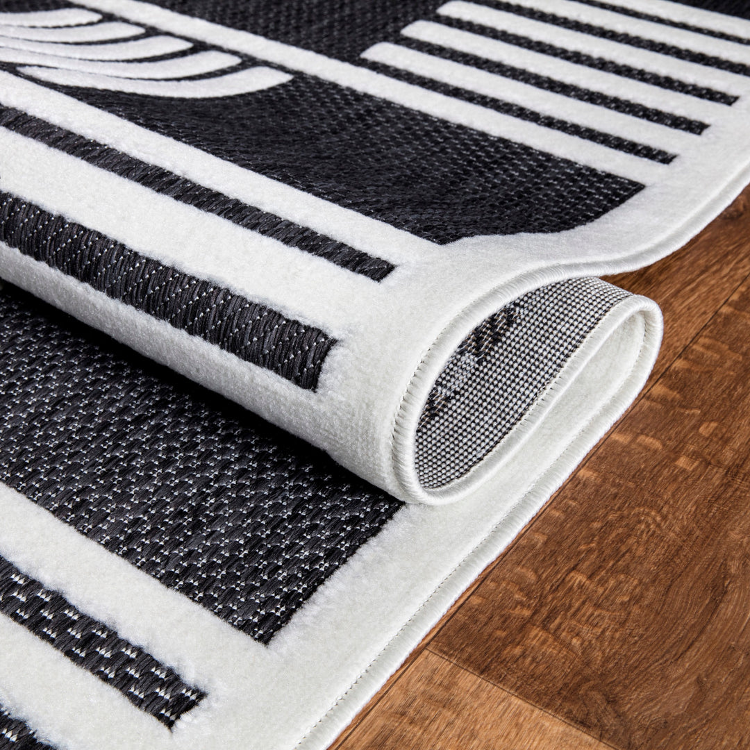 Bexley Rug – Anthracite-Cream