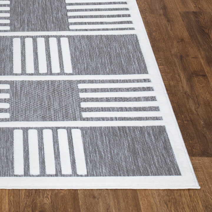 Bexley Rug – Grey-Cream