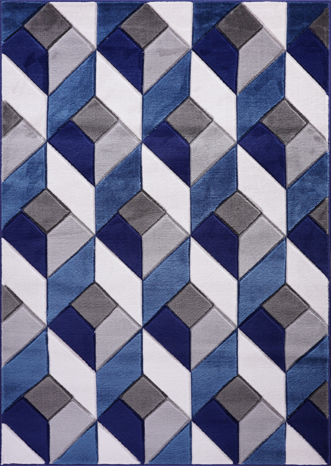 Diamond Blue Rug