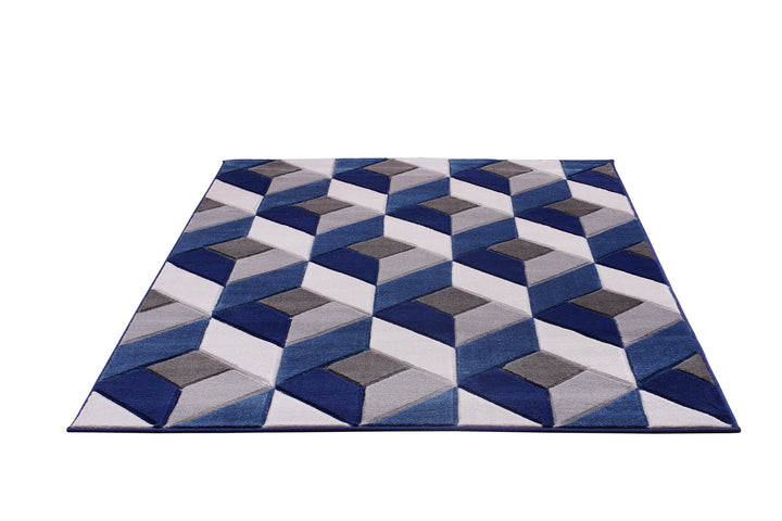 Diamond Blue Rug