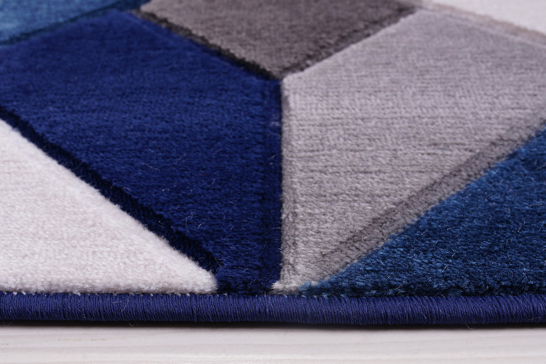Diamond Blue Rug
