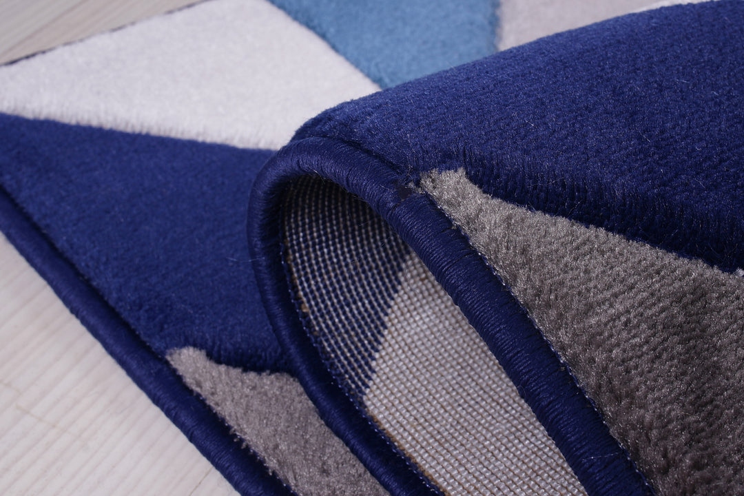 Diamond Blue Rug