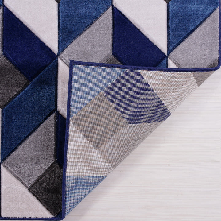 Diamond Blue Rug
