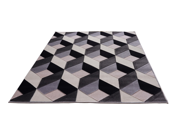 Diamond Rug – Grey