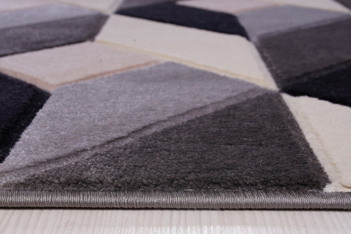 Diamond Rug – Grey
