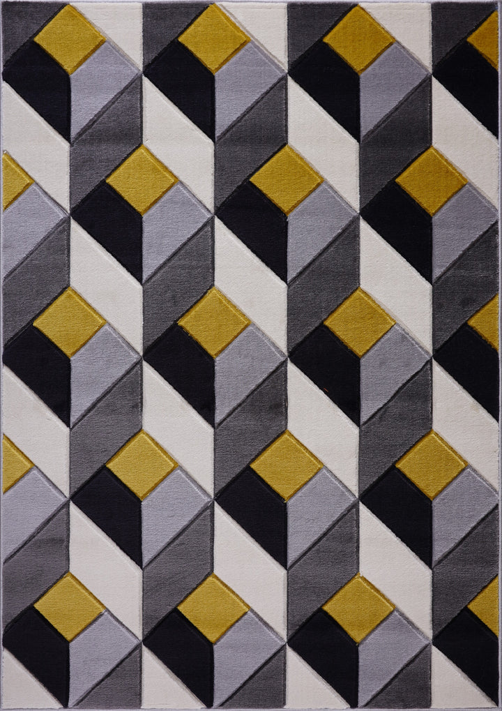 Diamond Ochre Rug