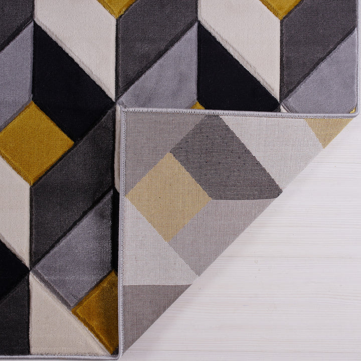 Diamond Ochre Rug