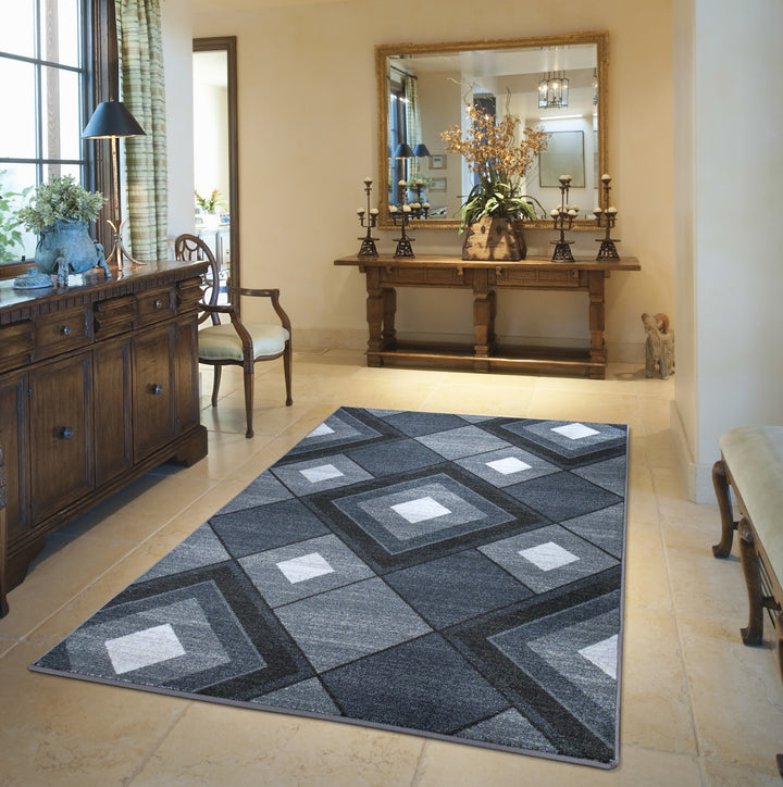 Modora Washable Rug – Grey