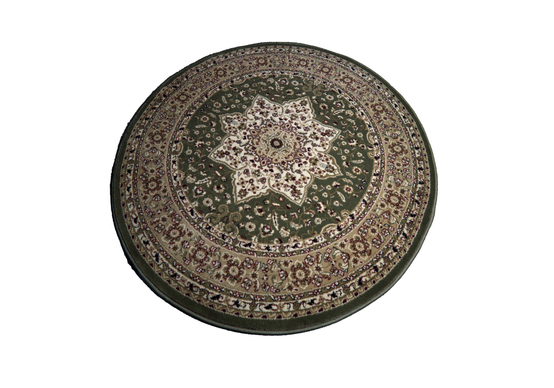 Imperial Round Green Rug