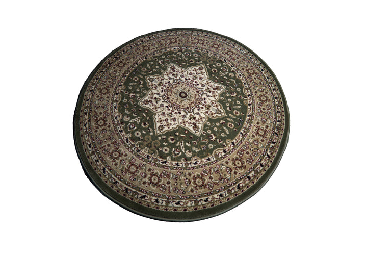 Imperial Round Green Rug