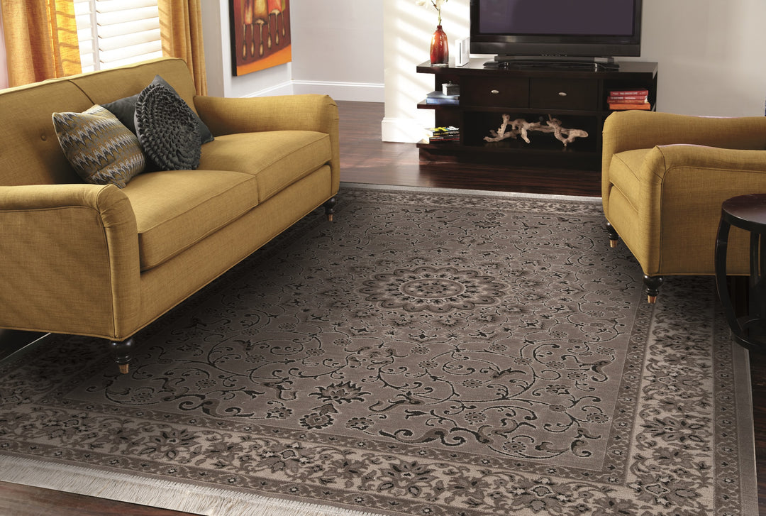 Kerman Rug – Grey