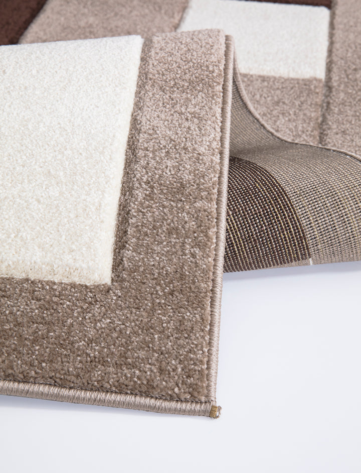 Mosaic Beige & Brown Rug