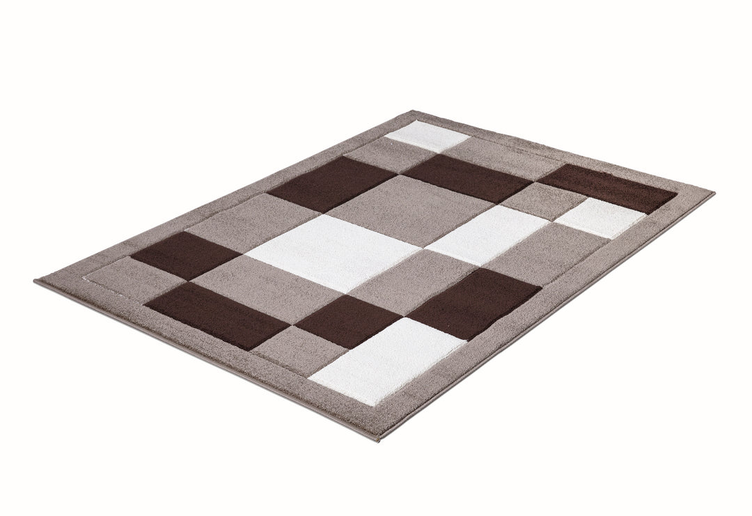 Mosaic Beige & Brown Rug