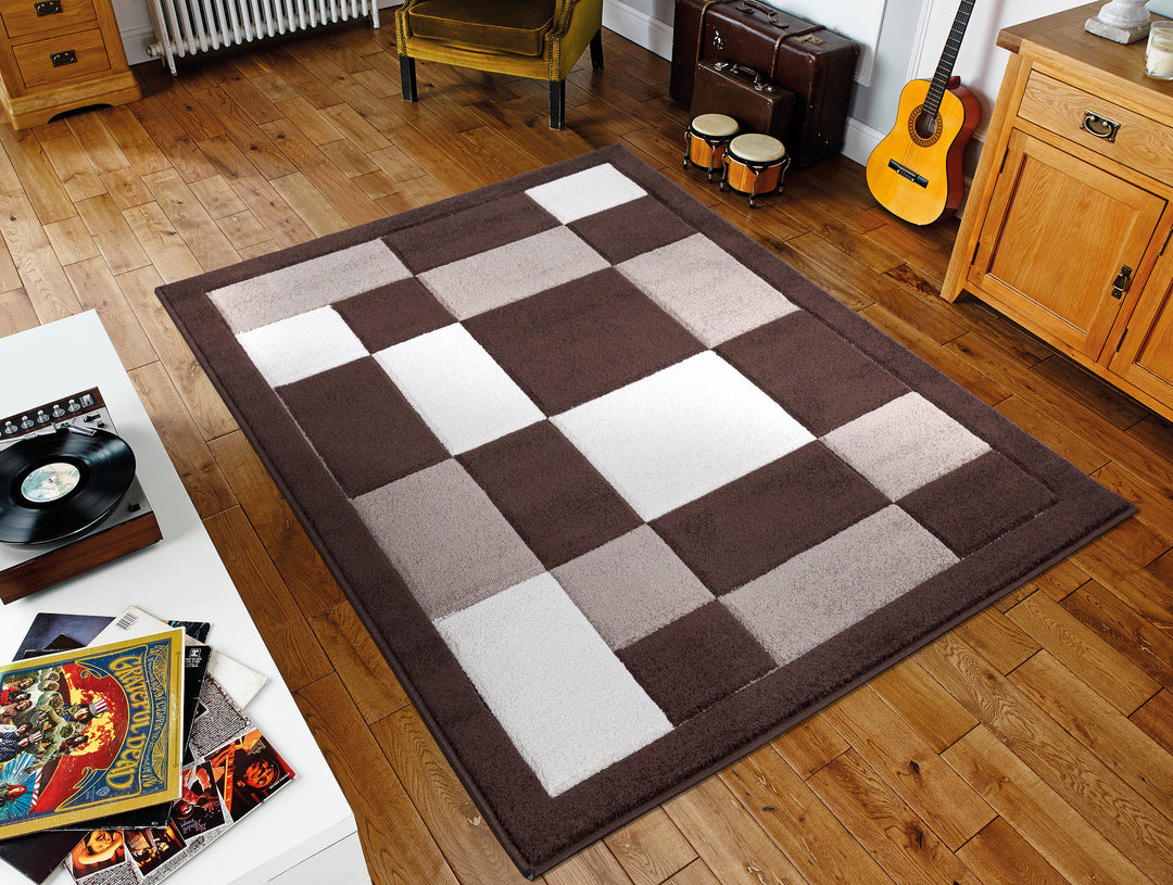 Mosaic Brown & Beige Rug