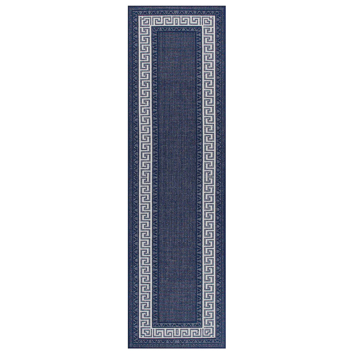 Greek Flatweave Blue