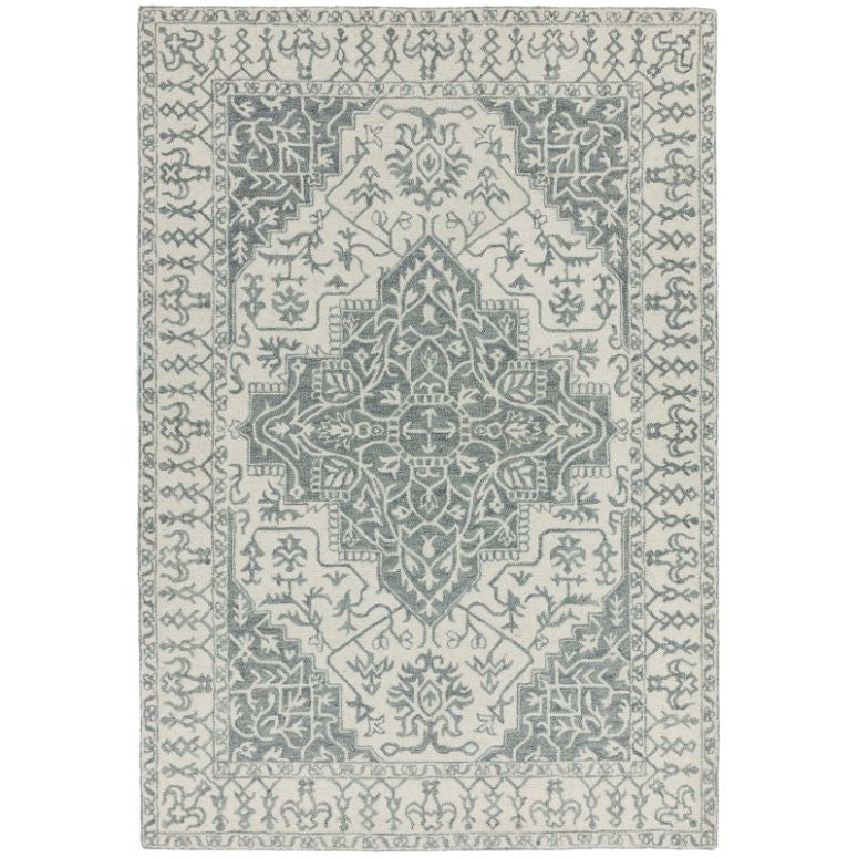 Bronte Fine Loop Rug Silver Grey