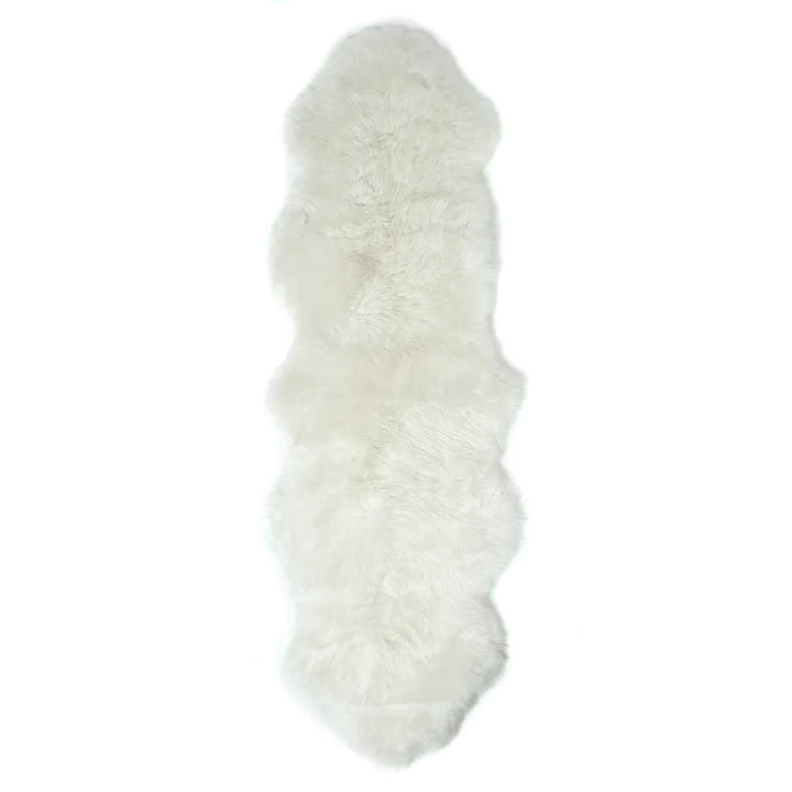 Genuine Sheepskin Rug (White)