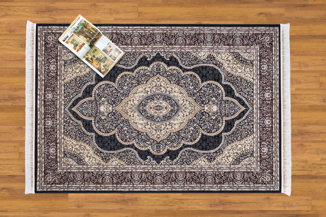 Safira Black Rug
