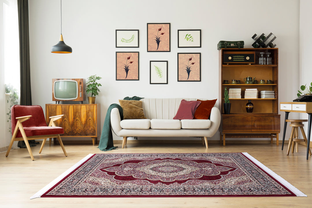 Safira Red Rug
