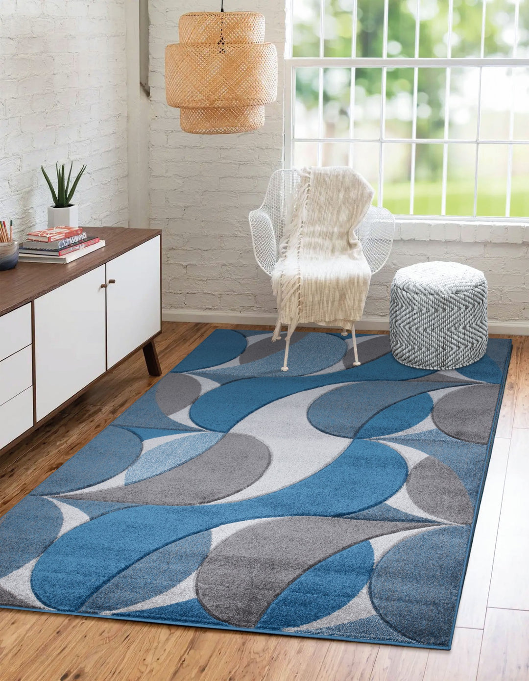 Lumo Blue Rug