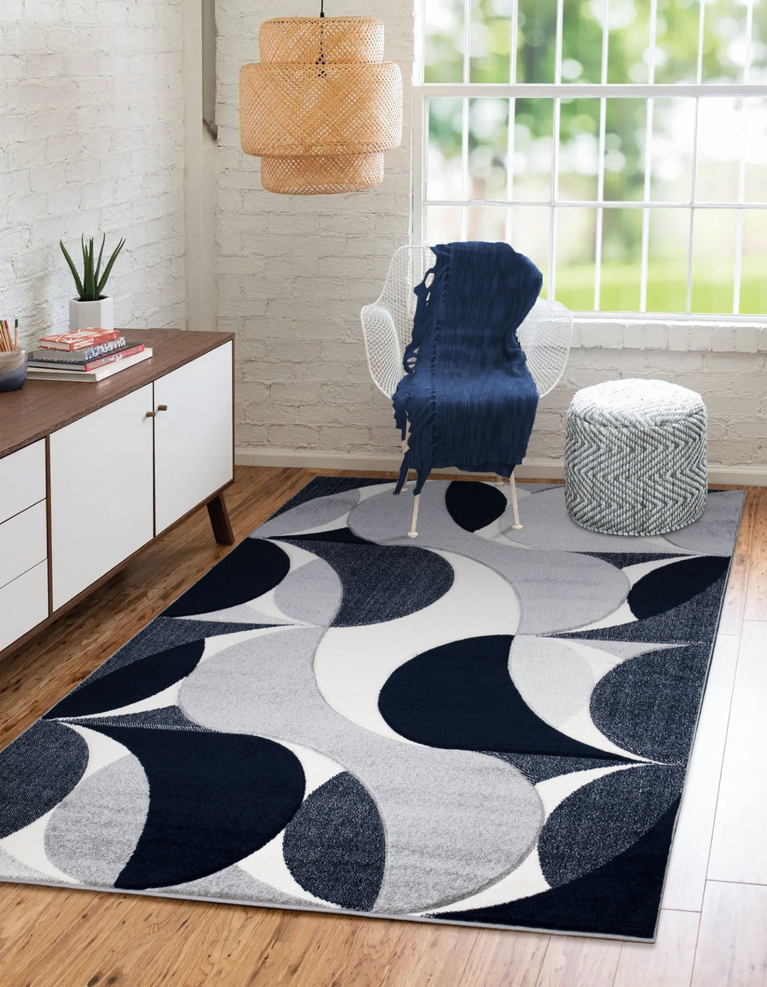 Lumo Navy Rug
