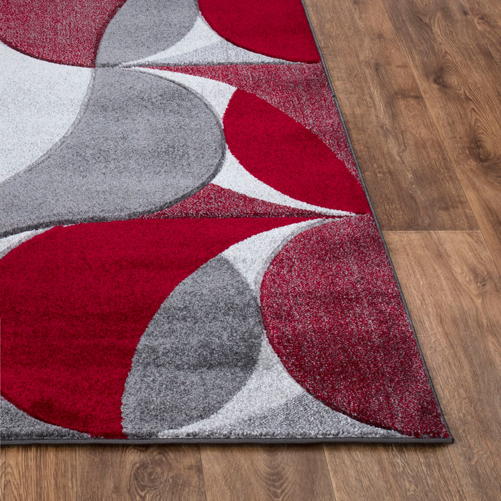 Lumo Red Rug