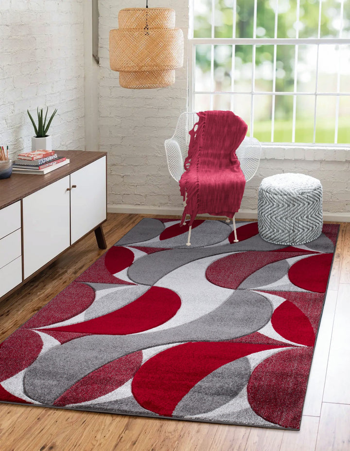Lumo Red Rug