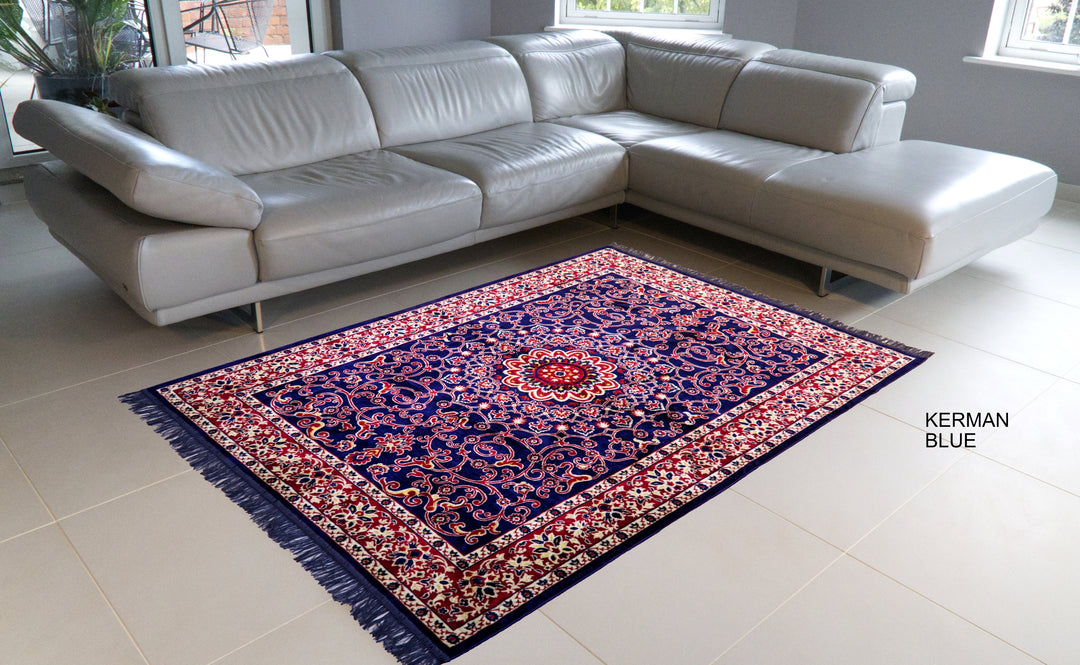 Kerman Rug – Blue