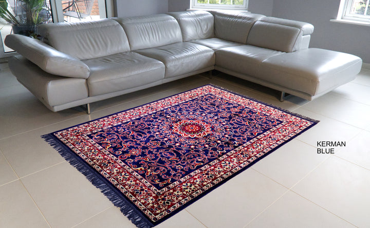 Kerman Rug – Blue
