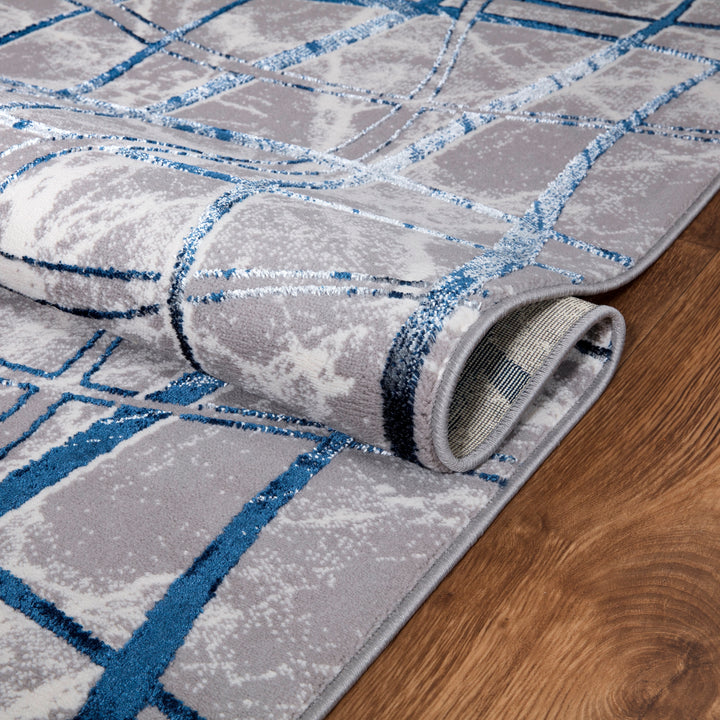 Fracta Blue Rug