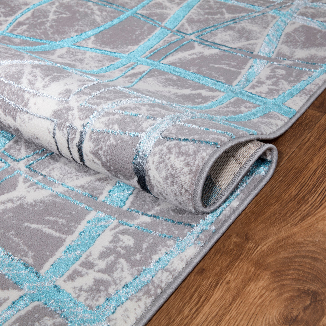 Fracta Navy Rug