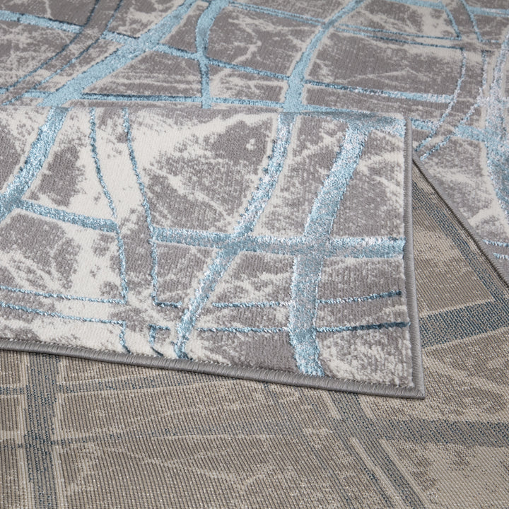 Fracta Navy Rug
