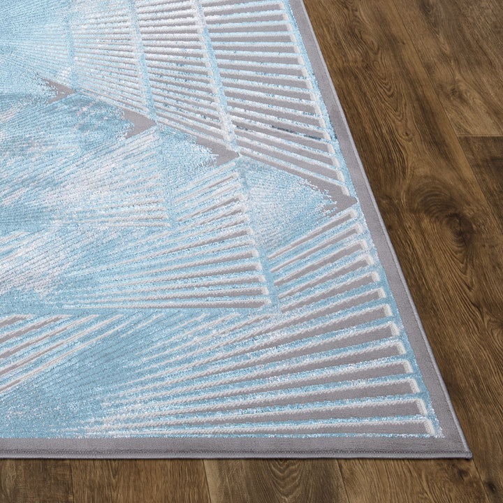 Aquarelle Blue Rug