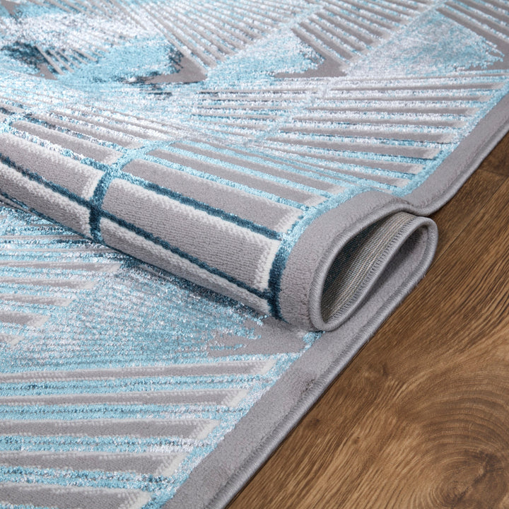 Aquarelle Blue Rug