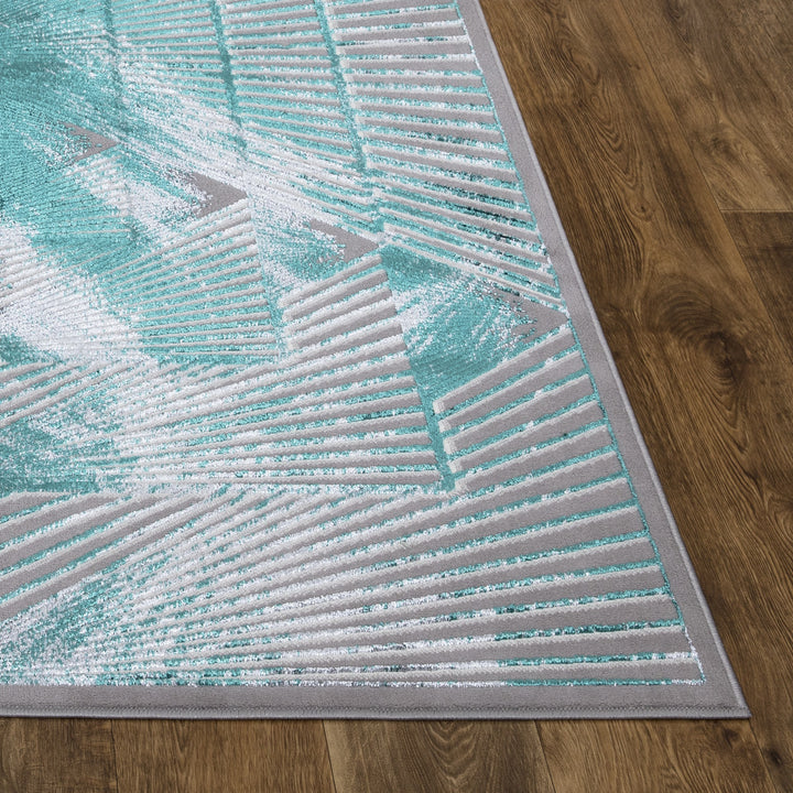 Aquarelle Emerald Rug